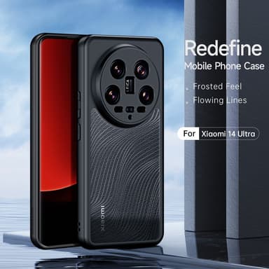 DUX DUCIS Xiaomi 14 Ultra 5G Aimo Series Suojakuori - Musta