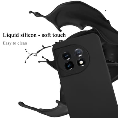 OnePlus 11 5G Suojakuori Kotelo Case (Musta)