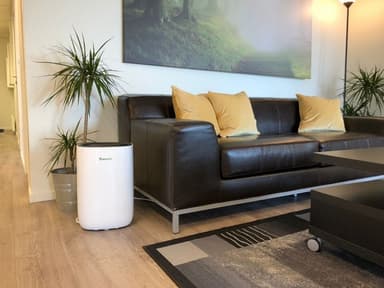 Meaco 10L ABC ilmankuivain asuntoon, kylpyhuoneeseen ja vaatteiden kuivausrumpuun - jopa 50 m²