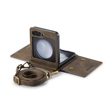 DG-Ming M2 kuori Samsung Galaxy Z Flip 6 - Coffee