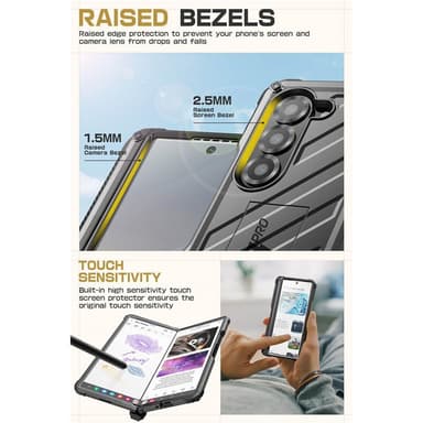 SUPCASE UB Pro Samsung Galaxy Z Fold 6 - Musta