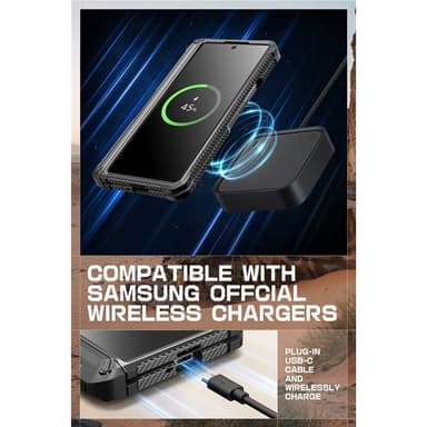 SUPCASE UB Pro Samsung Galaxy Z Fold 6 - Musta