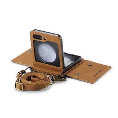 DG-Ming M2 kuori Samsung Galaxy Z Flip 6 - Ruskea