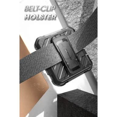 SUPCASE UB Pro kotelo Samsung Galaxy Z Flip 6 - Musta