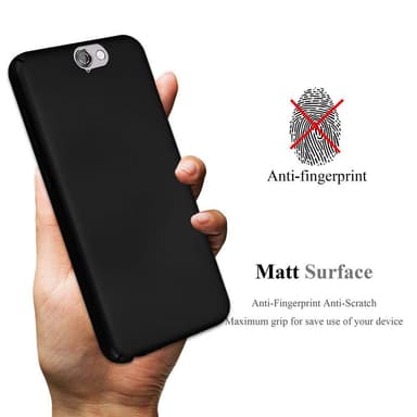 HTC ONE A9 Suojakuori Kotelo Cover (Musta)