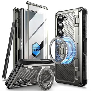 SUPCASE UB Pro Mag kuori Samsung Galaxy Z Fold 6 - TiGray