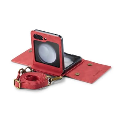 DG-Ming M2 kuori Samsung Galaxy Z Flip 6 - Punainen