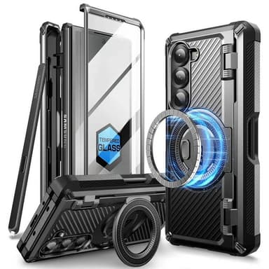 SUPCASE UB Pro Mag kuori Samsung Galaxy Z Fold 6 - Musta