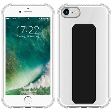 iPhone 7 / 7S / 8 / SE 2020 Suojakuori Kotelo (Musta)