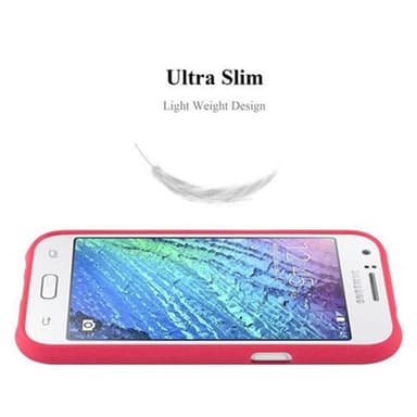 Suojakuori Samsung Galaxy J1 2015 Kotelo (Punainen)