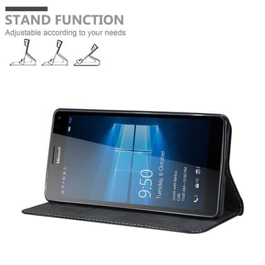 Nokia Lumia 950 XL Suojakuori Case (Musta)