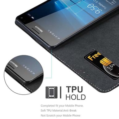 Nokia Lumia 950 XL Suojakuori Case (Musta)