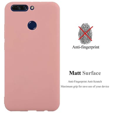 Suojakuori Honor 8 PRO Kotelo (Vaaleanpunainen)