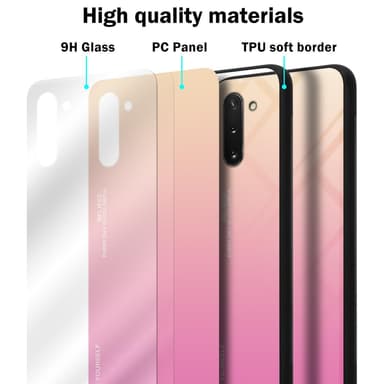 Suojakuori Samsung Galaxy NOTE 10 Kotelo (Musta)
