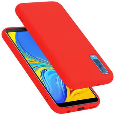 Samsung Galaxy A7 2018 Suojakuori Kotelo (Punainen)