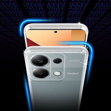 Redmi Note 13 Pro 4G Suojakuori Kotelo (Läpikuultava)