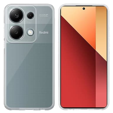 Redmi Note 13 Pro 4G Suojakuori Kotelo (Läpikuultava)