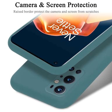 OnePlus 9 PRO Suojakuori Kotelo Case (Green)