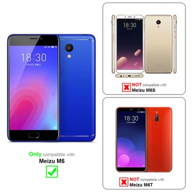 MEIZU M6 Suojakalvo Karkaistu lasi Näytönsuoja