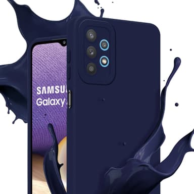Samsung Galaxy A32 5G Suojakuori Kotelo (Sininen)
