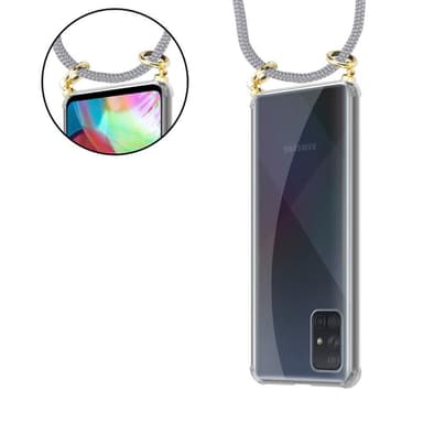 Samsung Galaxy A51 5G Suojakuori Kotelo (harmaa)