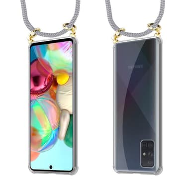 Samsung Galaxy A51 5G Suojakuori Kotelo (harmaa)