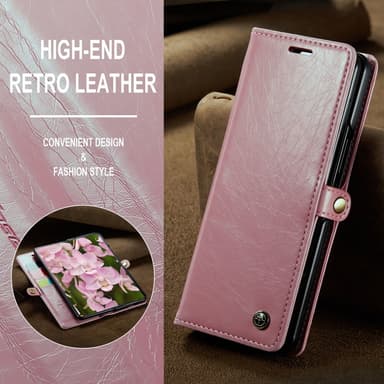 CaseMe Samsung Z Fold6 Lompakkokotelo - Pinkki