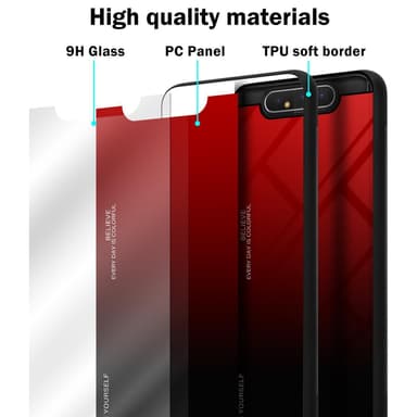 Suojakuori Samsung Galaxy A80 / A90 4G Kotelo (Musta)