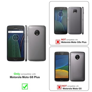 Suojakuori Motorola MOTO G5 PLUS Kotelo (Sininen)