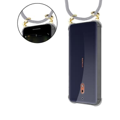 Nokia 2.1 Suojakuori Kotelo (harmaa)