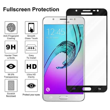 Samsung Galaxy J7 2016 Suojakalvo Karkaistu lasi