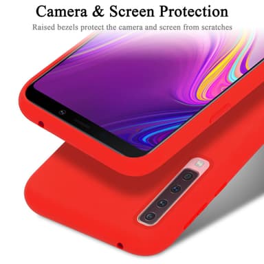 Samsung Galaxy A9 2018 Suojakuori Kotelo (Punainen)