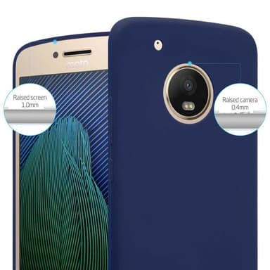 Suojakuori Motorola MOTO G5 PLUS Kotelo (Sininen)