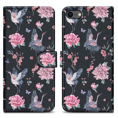 iPhone 7 / 7S / 8 / SE 2020 Suojakuori Lompakkokotelo