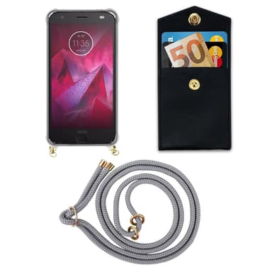 Motorola MOTO Z2 Suojakuori Kotelo (harmaa)