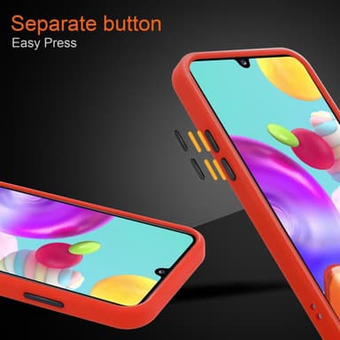 Samsung Galaxy A41 Suojakuori Kotelo (Läpinäkyvä)