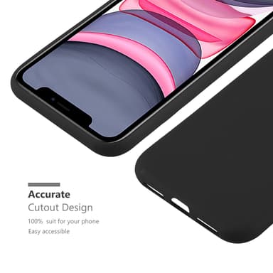 Suojakuori iPhone 11 Kotelo (Musta)