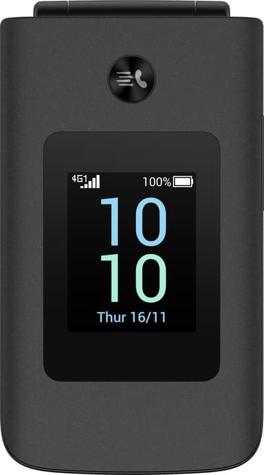 TCL Onetouch 4043 Flip matkapuhelin (harmaa)