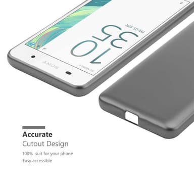 Sony Xperia E5 Suojakuori Kotelo (harmaa)