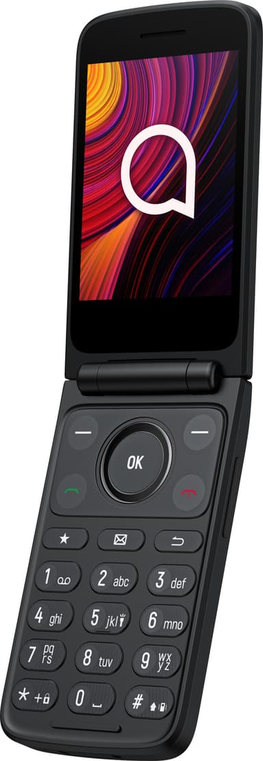 TCL Onetouch 4043 Flip matkapuhelin (harmaa)