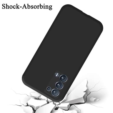 Oppo Reno6 PRO 5G Suojakuori Kotelo Case (Musta)