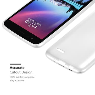 LG K4 2017 Suojakuori Kotelo (Hopea)