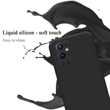 OnePlus 9 PRO Suojakuori Kotelo Case (Musta)