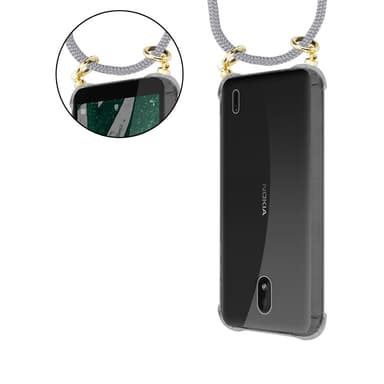 Nokia 1 PLUS Suojakuori Kotelo (harmaa)