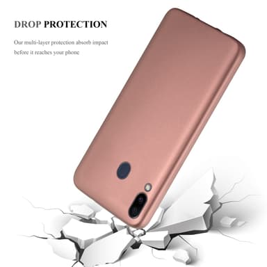 Samsung Galaxy M20 Suojakuori Kotelo (Vaaleanpunainen)