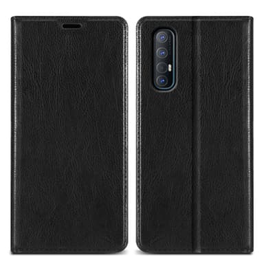 Oppo FIND X2 NEO Suojakuori Lompakkokotelo (Musta)