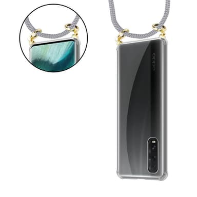 Oppo FIND X2 Suojakuori Kotelo (harmaa)