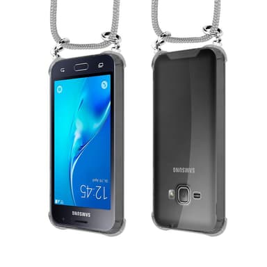 Samsung Galaxy J1 2016 Suojakuori Kotelo (harmaa)