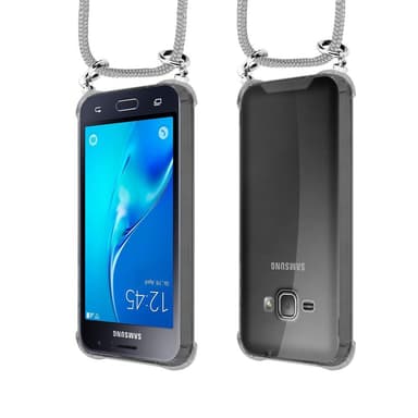 Samsung Galaxy J1 2016 Suojakuori Kotelo (harmaa)