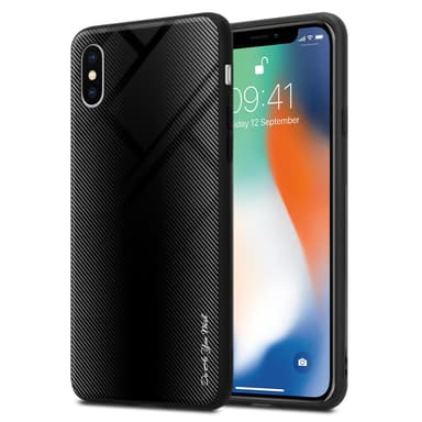 iPhone X / XS Suojakuori Kotelo (Musta)